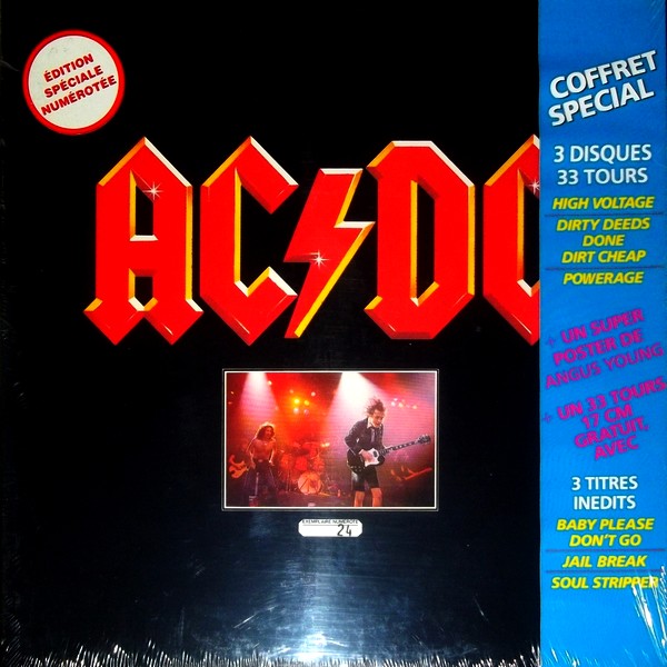 ACDC Coffret 3 Disques ACDC Coffret 3 Disques