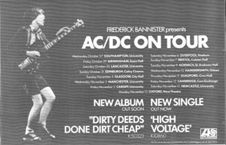 76' ACDC On Tour